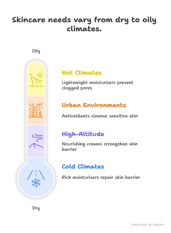 Skincare Routine Adjustments Based on Climate