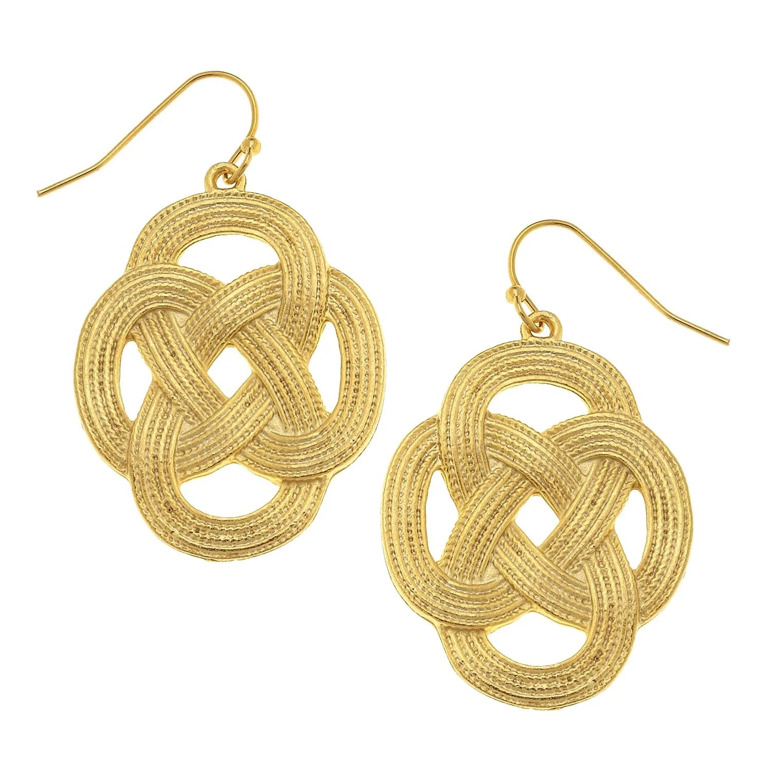 Susan Shaw Woven Loop Earrings