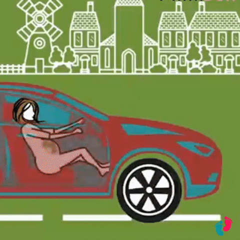 Ceinture de sécurité en voiture pour les femmes enceintes - Opisto