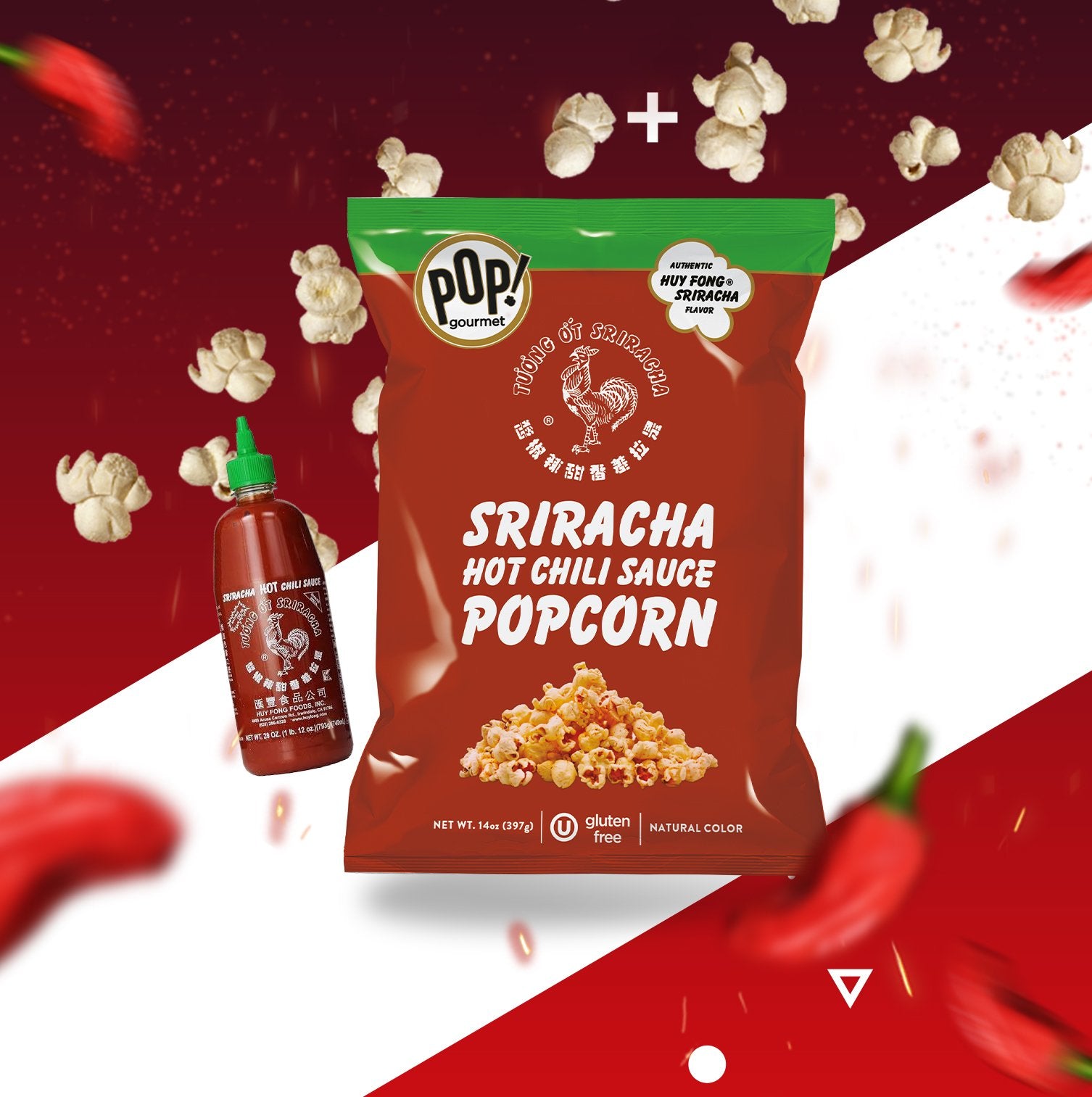 Red Gold and Pop! Gourmet Foods Launch New Sriracha Sauce