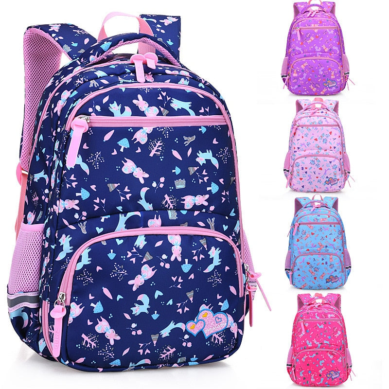 floral school bags