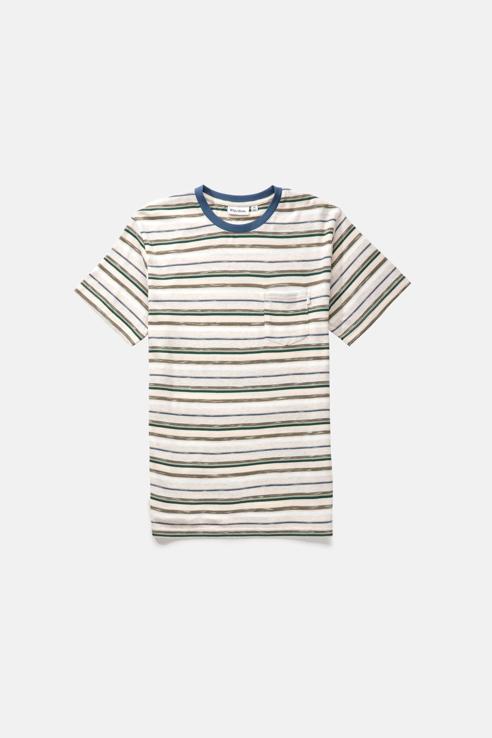 Everyday Stripe SS T-Shirt Natural