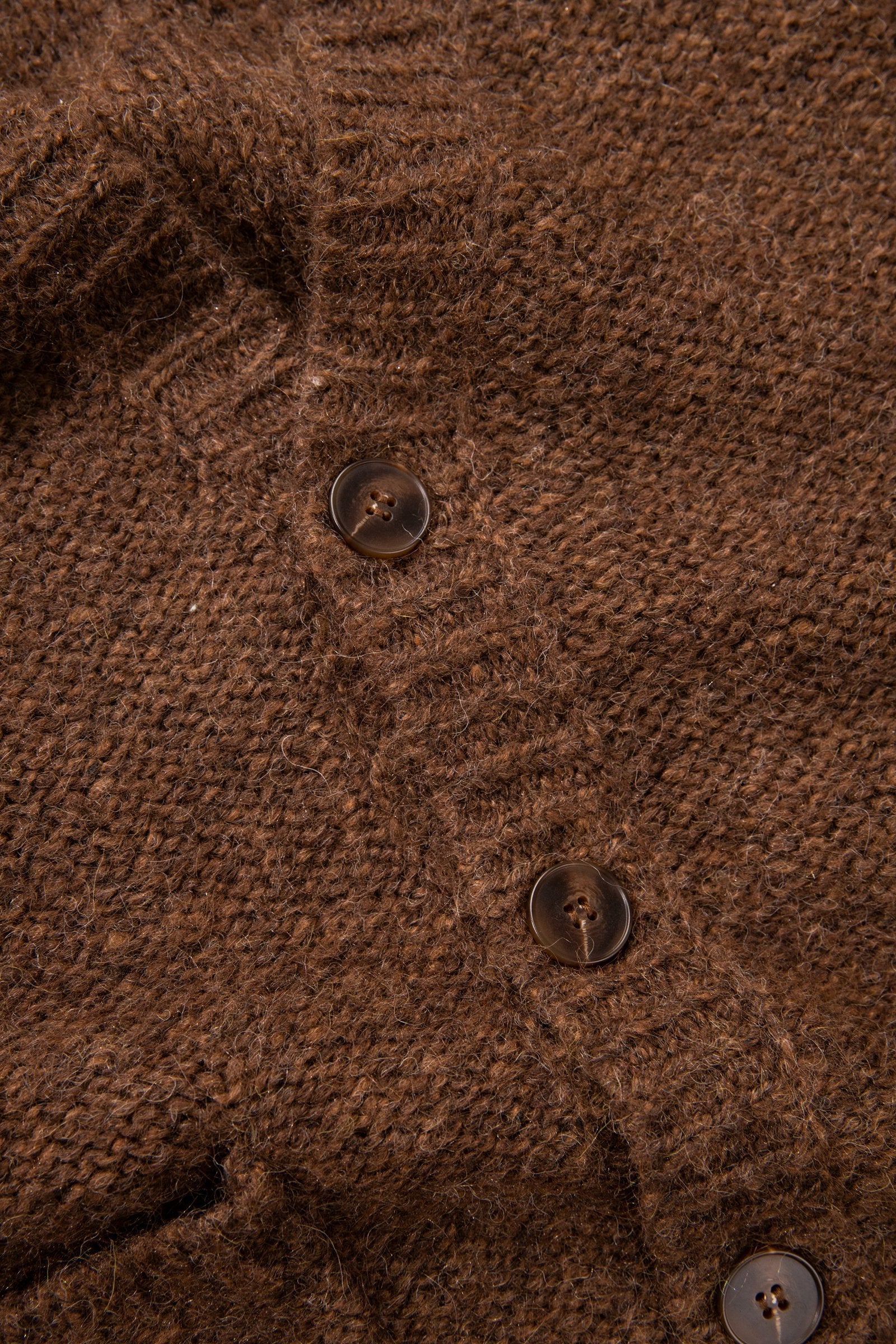 Cardigan Knit Chocolate