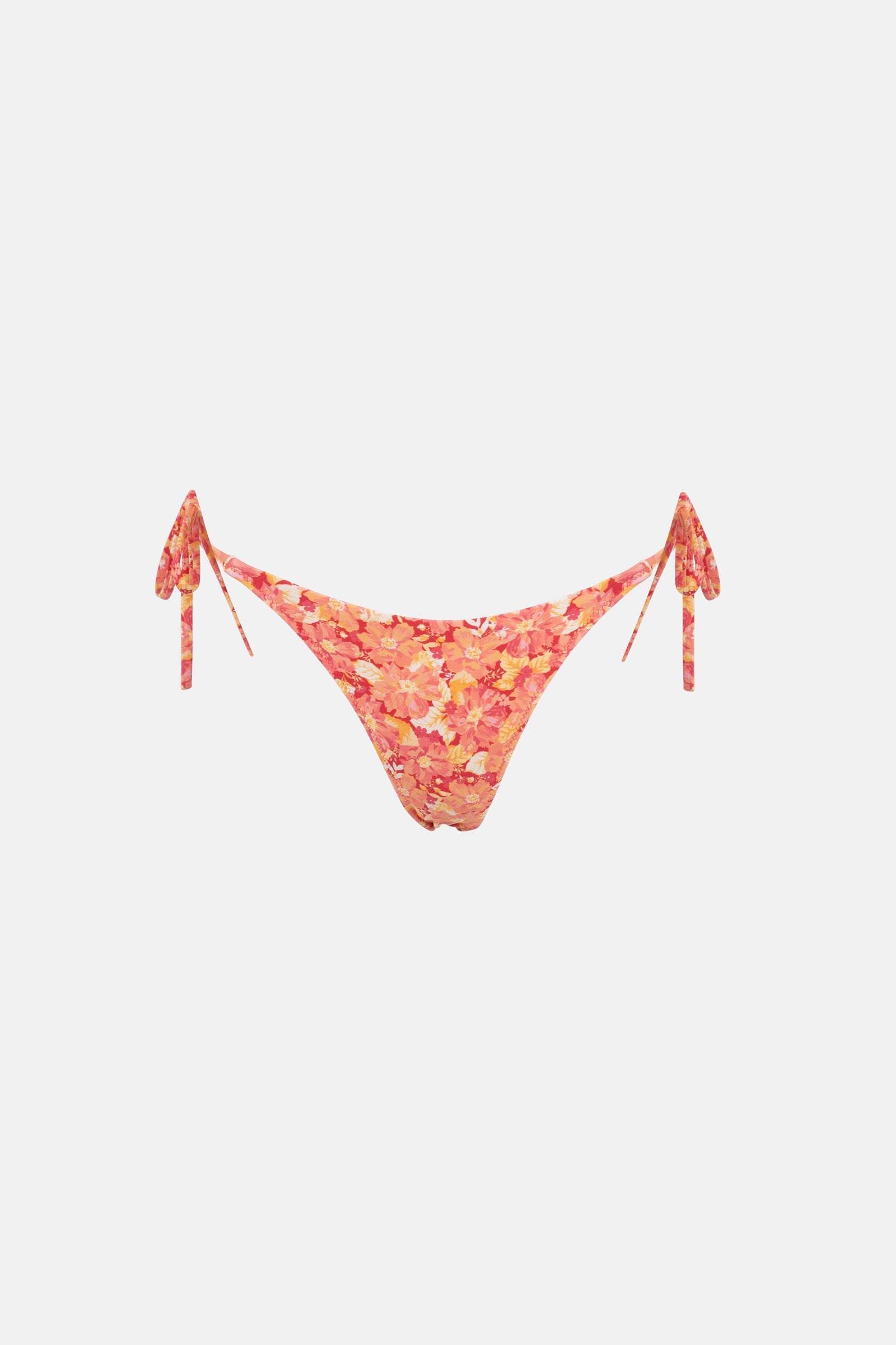 Rhythm Zadie Floral Smocked Crop Bikini Top In Chilli - FREE* Shipping &  Easy Returns - City Beach United States