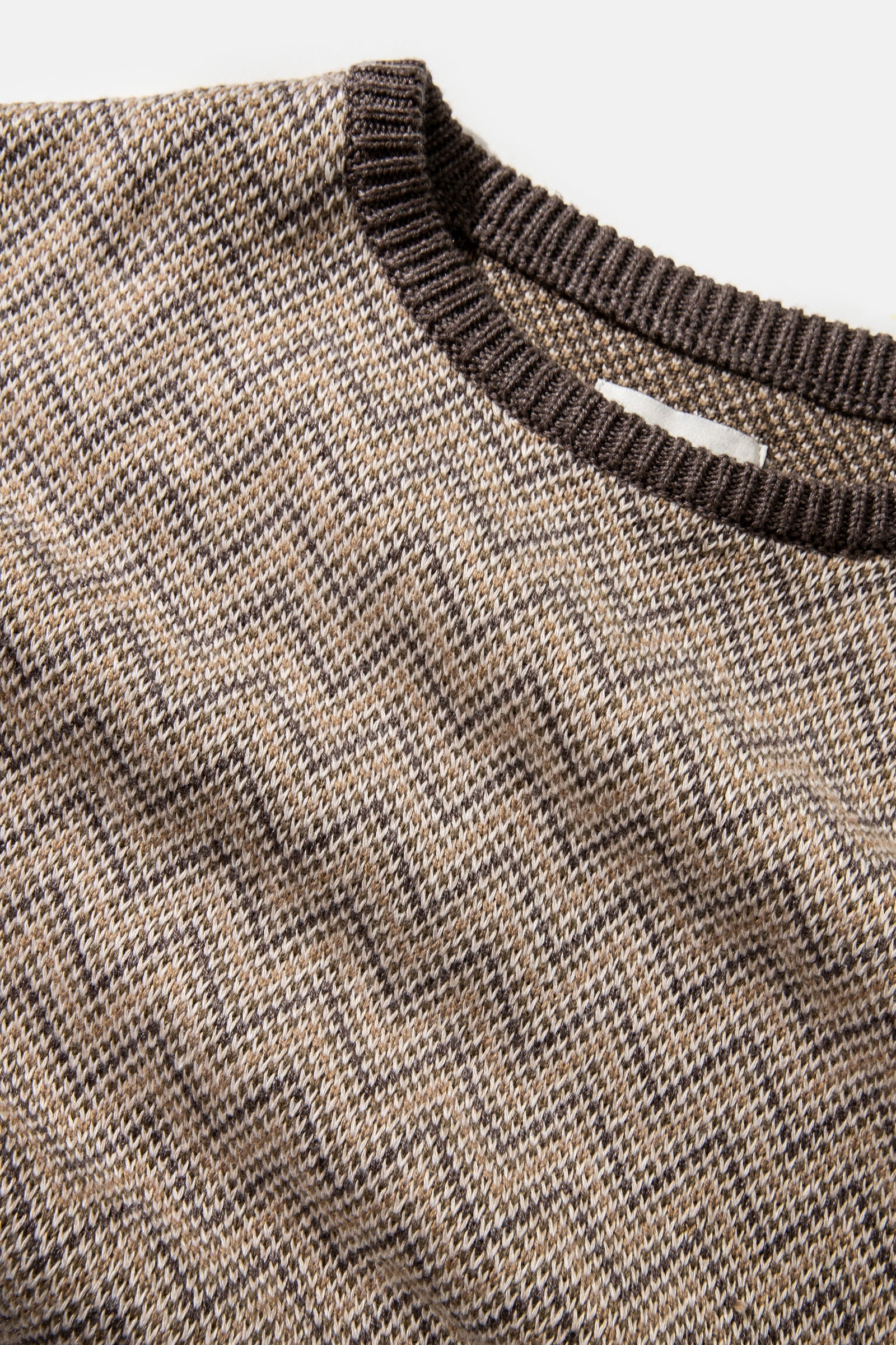 Herringbone Knit Brown