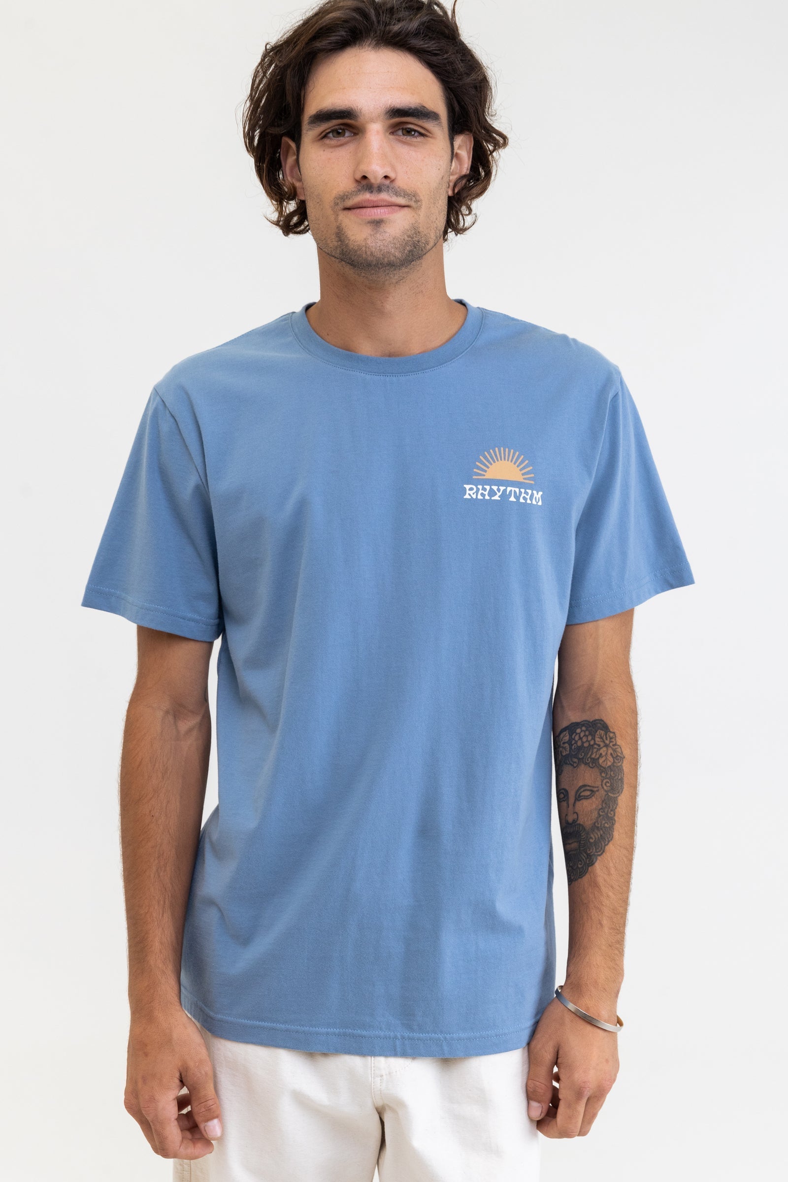 Awake Ss T-Shirt Mineral Blue