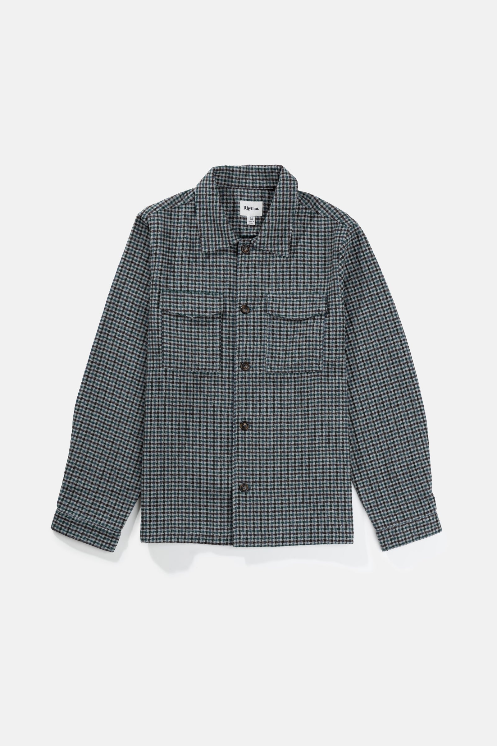 Check LS Shirt Tobacco – Rhythm US