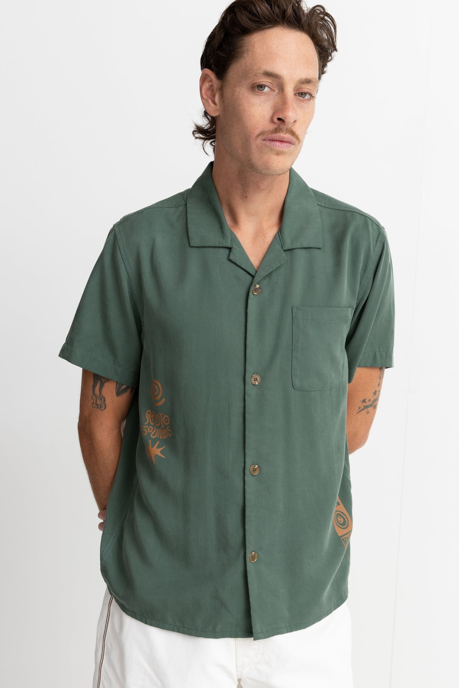 High Life Ss Shirt Pine