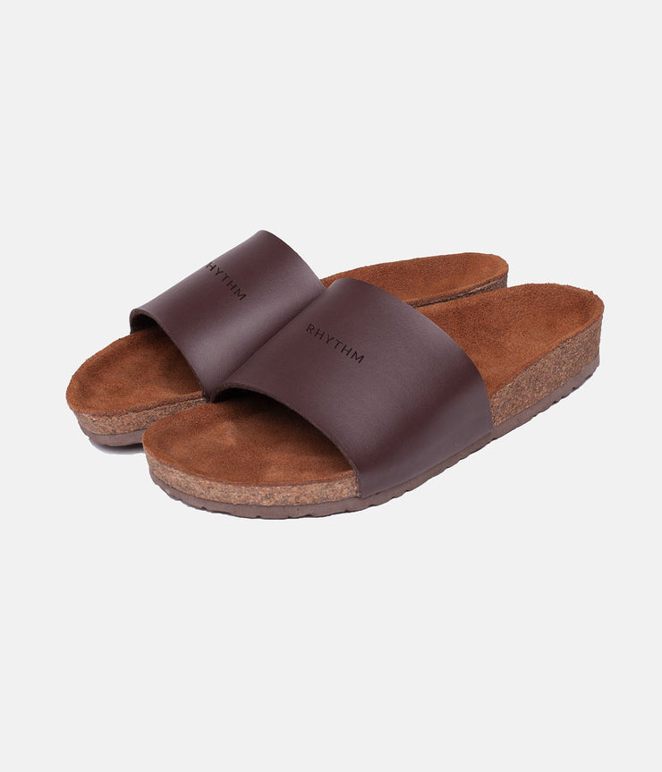 leather sliders mens