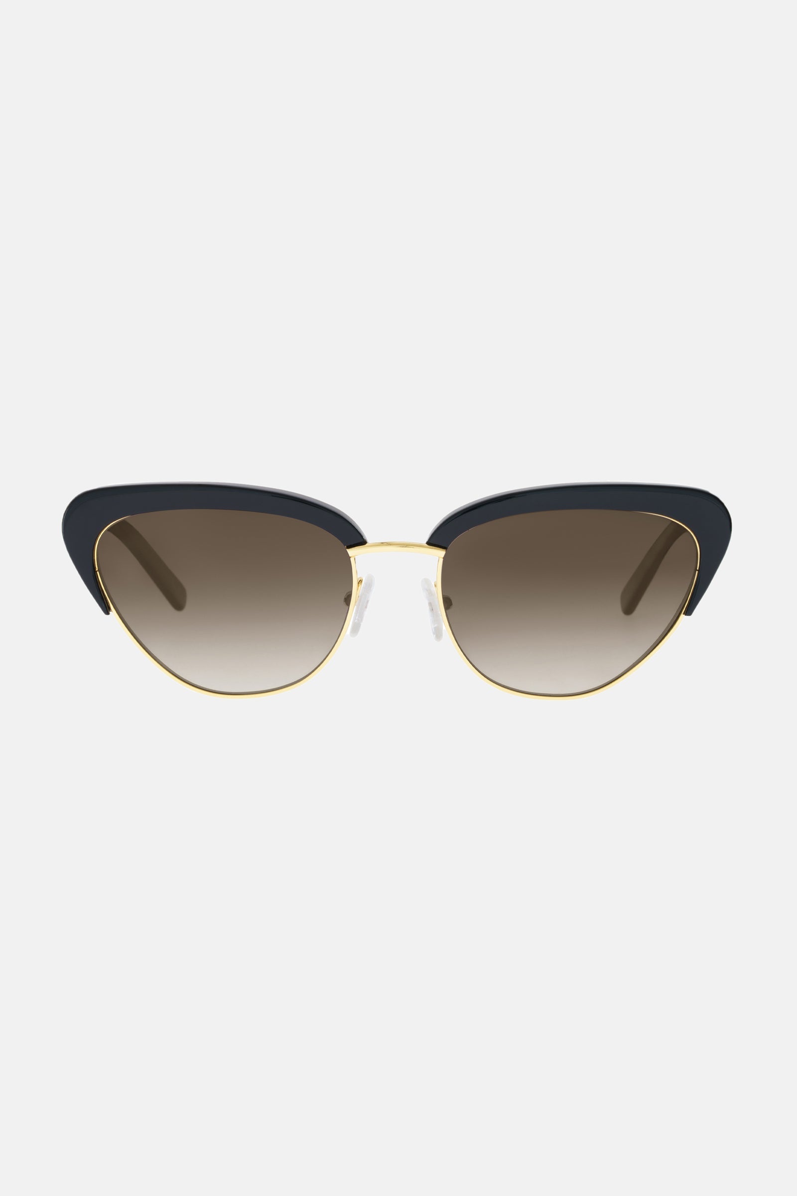 Bask - Peggy Shiny Black/Grey Gradient Polarised