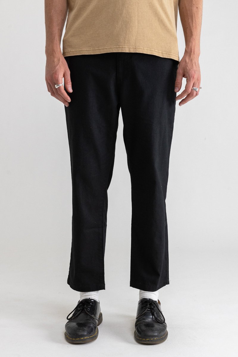 Linen Trouser Pant Black