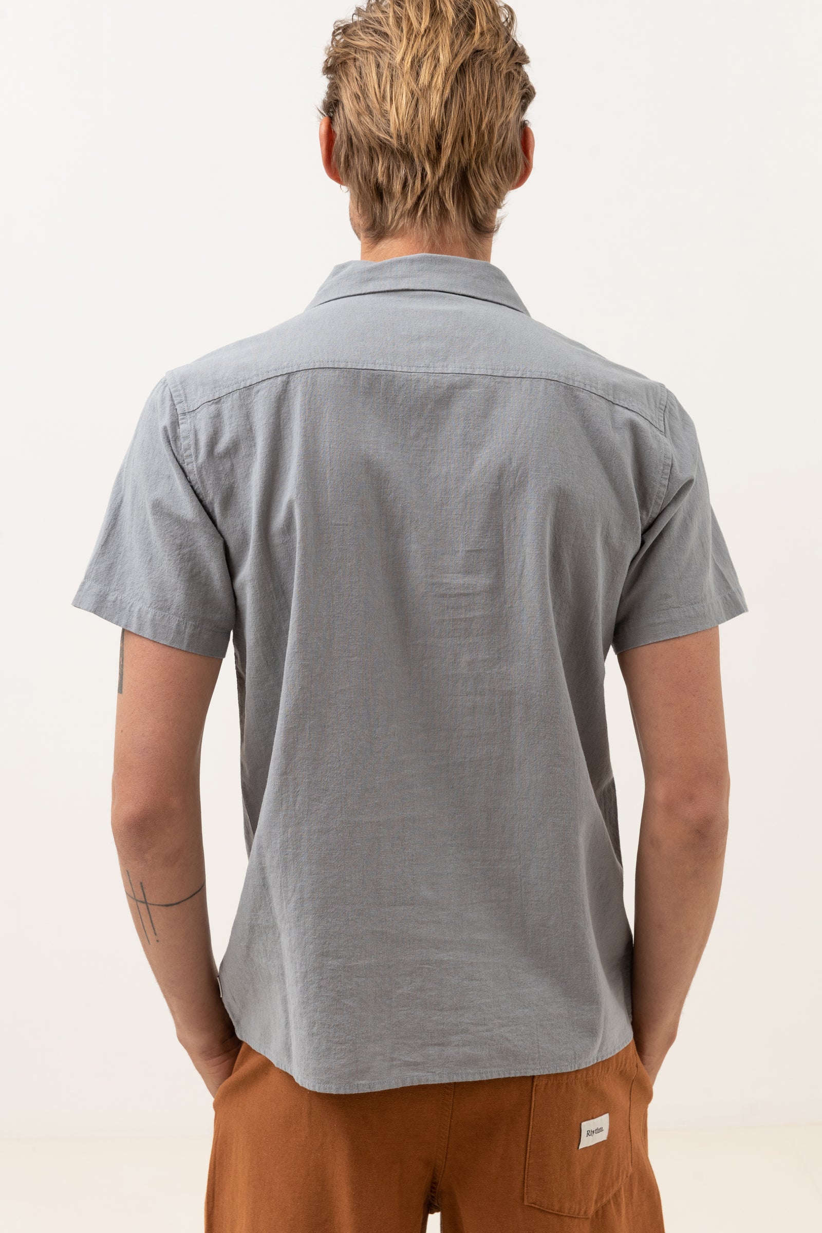 Linen Cuban SS Shirt Seafoam