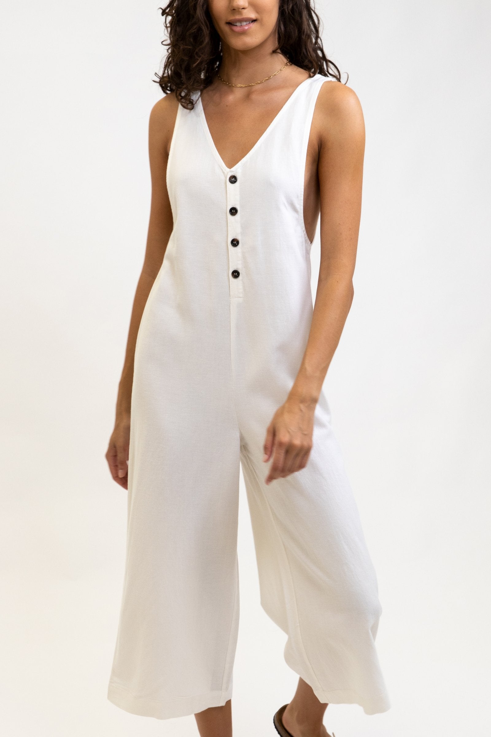 Honolulu Jumpsuit White