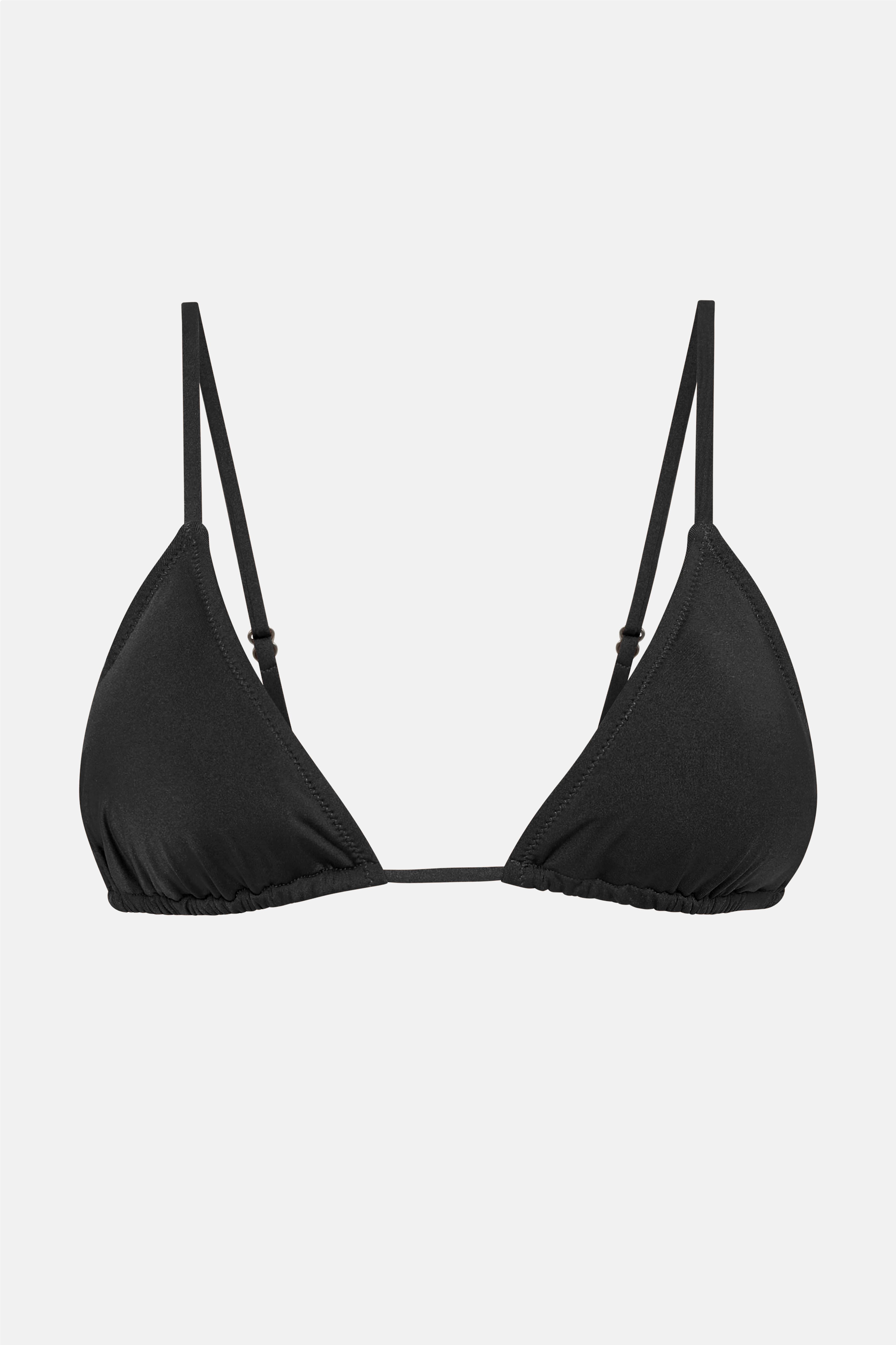 Malibu Shimmer Slide Tri Top Black