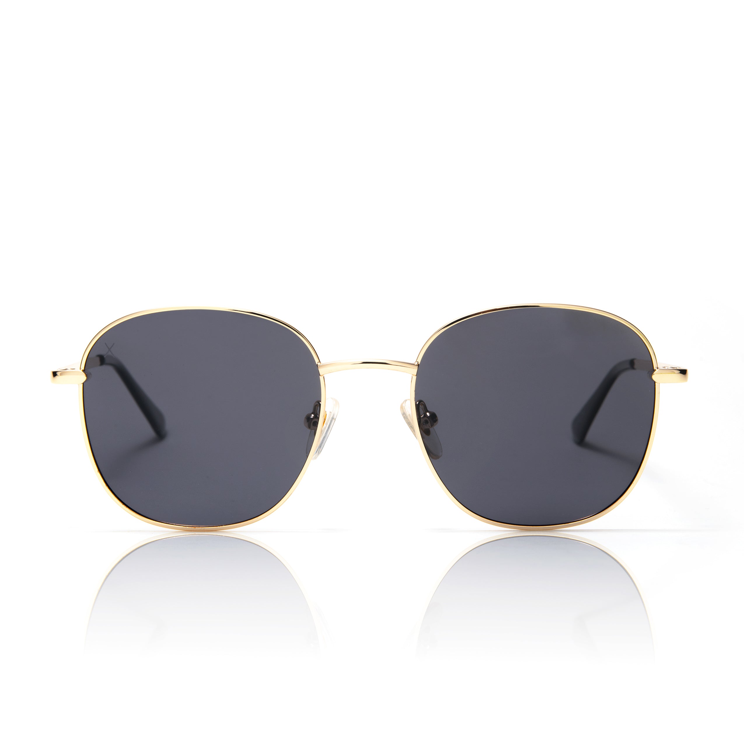 avalon - gold + grey sunglasses