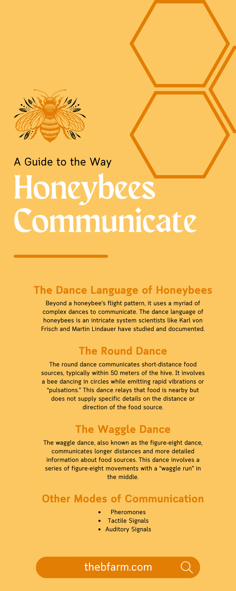 A Guide to the Way Honeybees Communicate