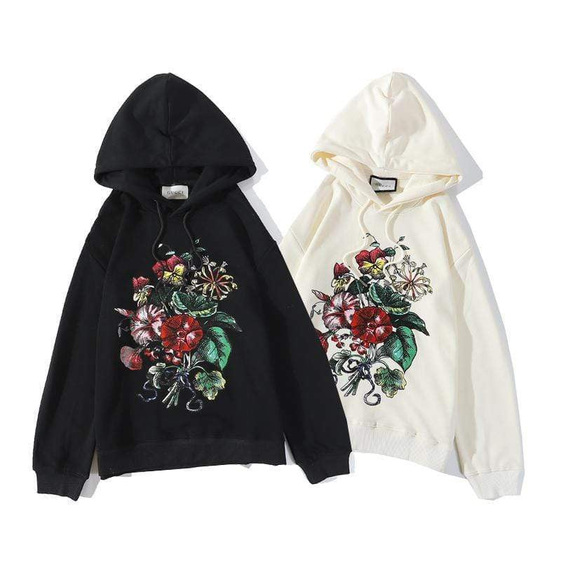 gucci hoodie flower