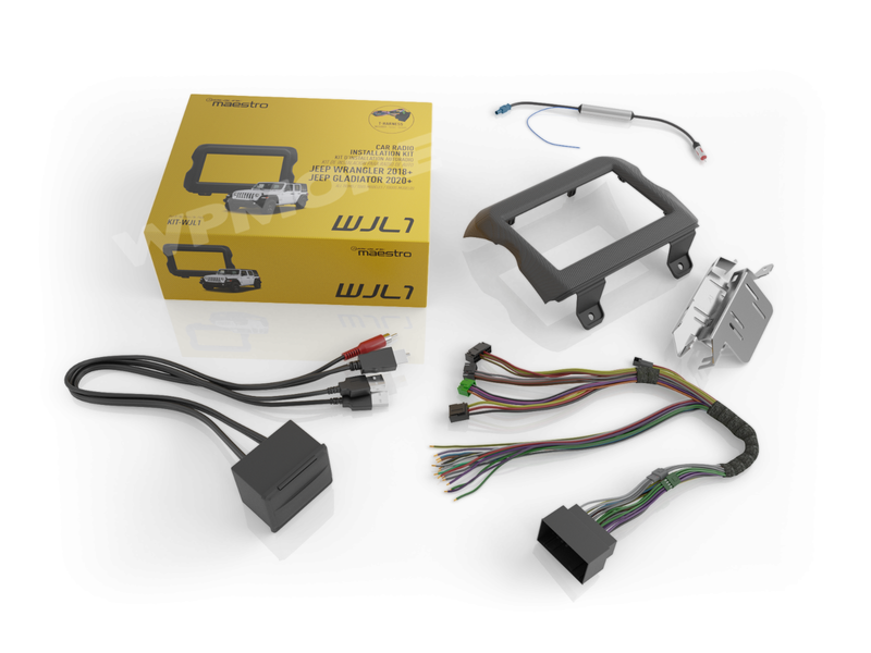 iDatalink Maestro KIT-WJL1 Dash Kit for Select 2018-Up Jeep Wrangler +