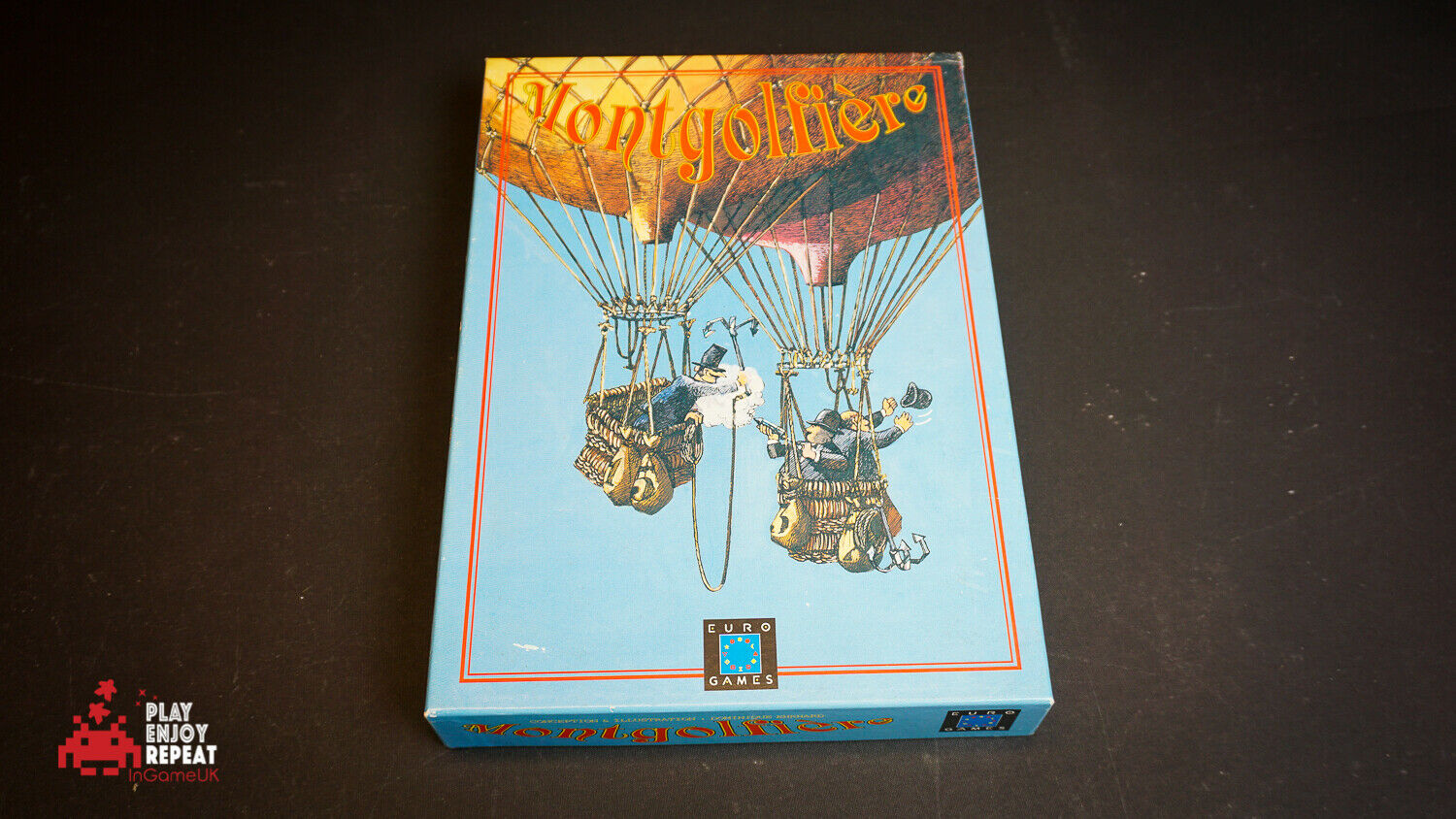 MONTGOLFIERE EURO GAMES VINTAGE BOARD GAME COMPLETE FAST AND FREE UK POSTAGE