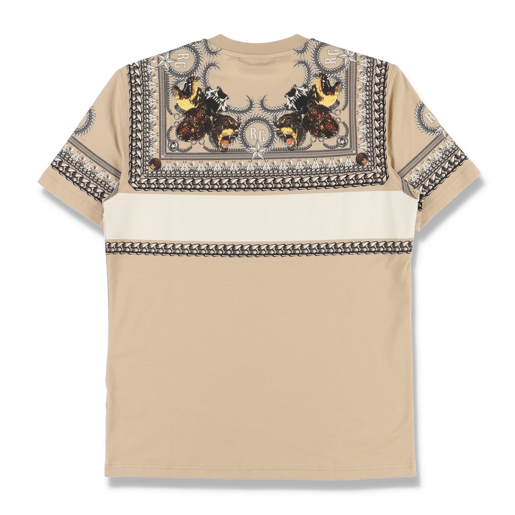 Givenchy Tan Rottweiler Bandana . T-Shirt – Balewink