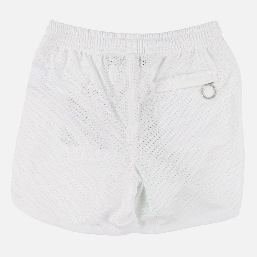 off white harry the bunny mesh shorts