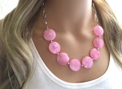 Choker Statement Necklace Earring Set Rhinestone Crystal Hot Pink | eBay