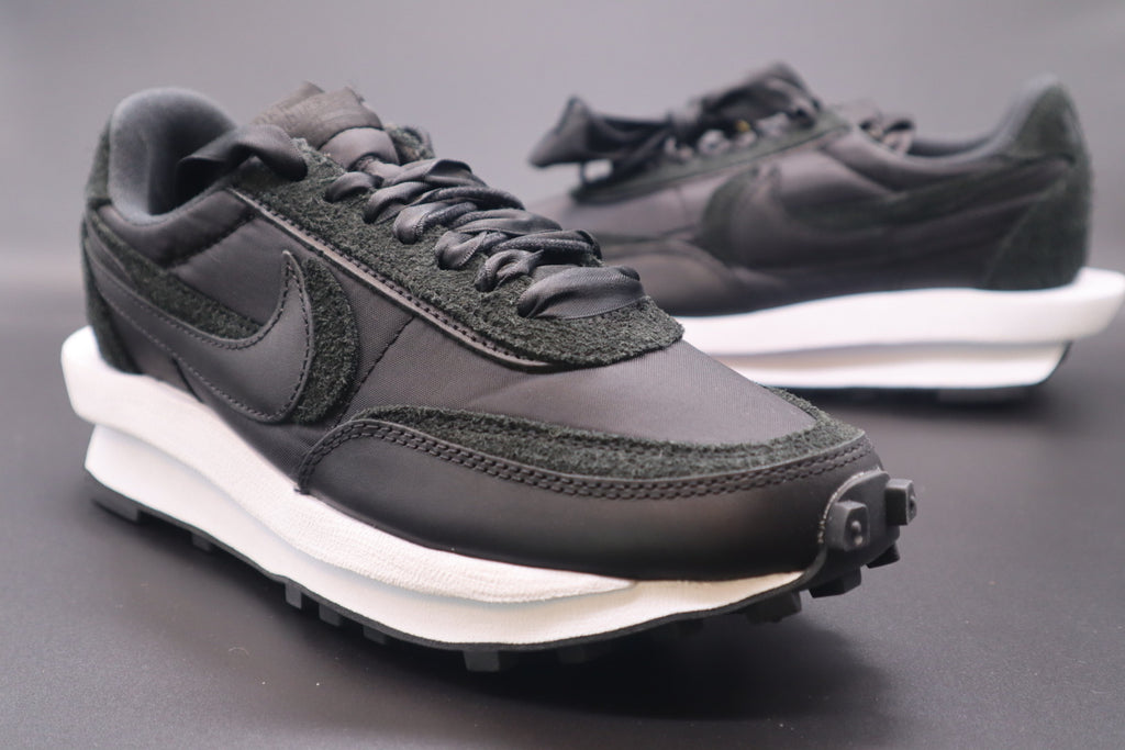 nike ld waffle sacai black nylon