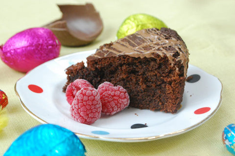 easter egg chocolate cake