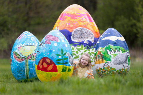 rhs wisley easter egg hunt