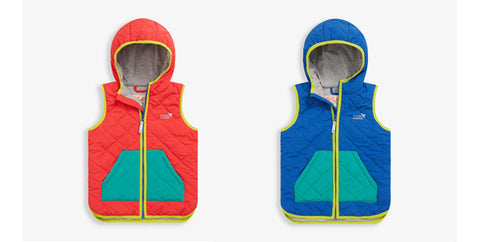 muddy puddles quilted gilets