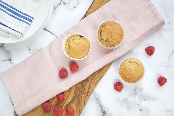 Raspberry Surprise Muffins