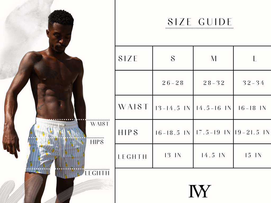 Kendall And Swim Size Chart