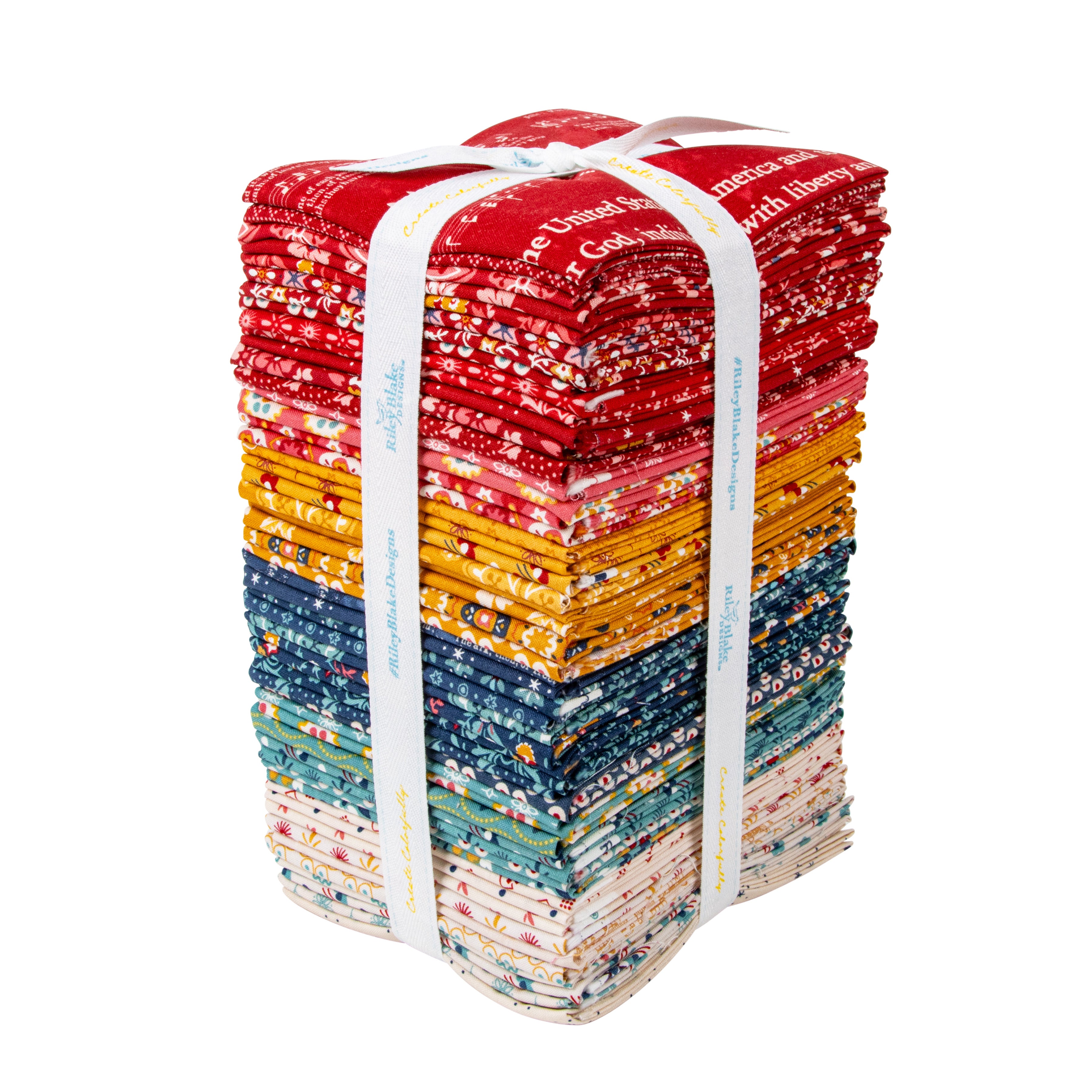 Americana Fat Quarter Bundle FQ-16080-52 by Lori Holt of Bee in My Bonnet -Riley Blake Designs- 52 Prints