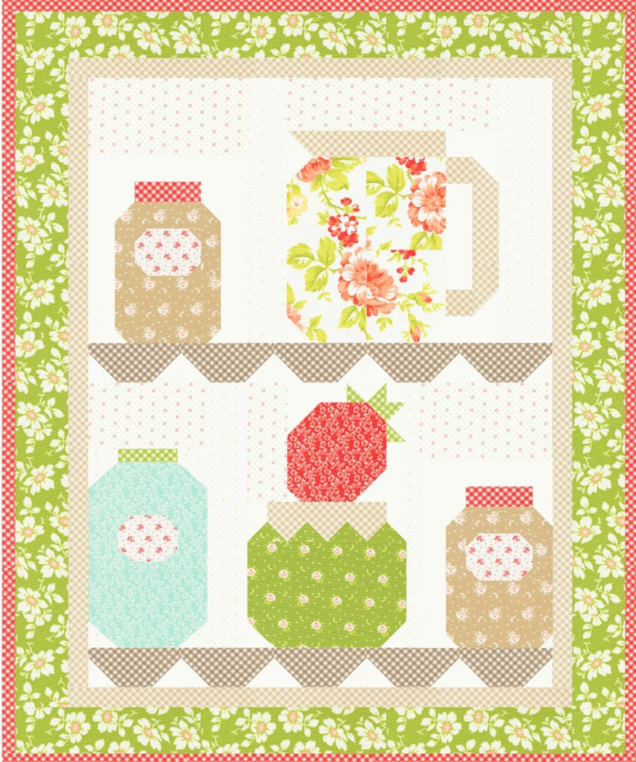 Coventry Mini using Jelly and Jam by Fig Tree- Moda- 23 1/2" X 28 1/2"