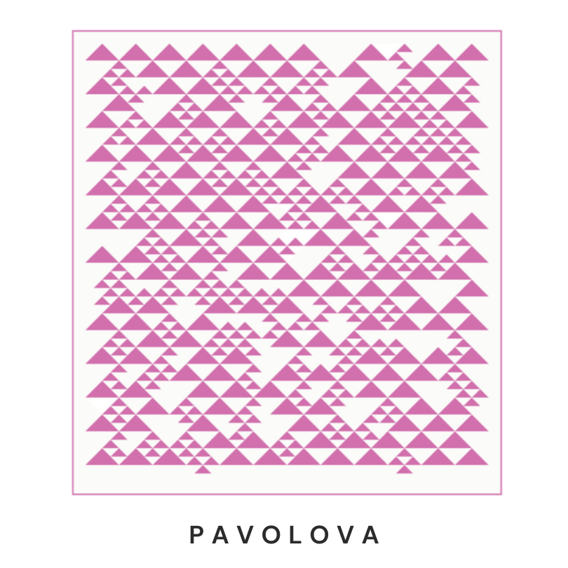 Pavlova Quilt Kit using Speckled Metallic Daisy RS5027 41M by RUBY STAR SOCIETY- 72 3/8" X 78"