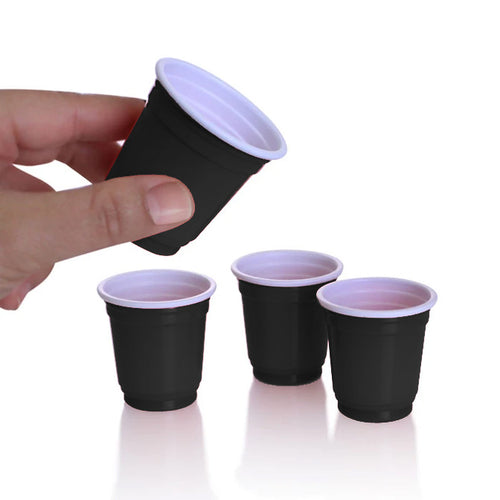 100ct 2oz. Mini Red Shot Cups, Disposable and Small Size Perfect for Party,  Tastings, Sample and More