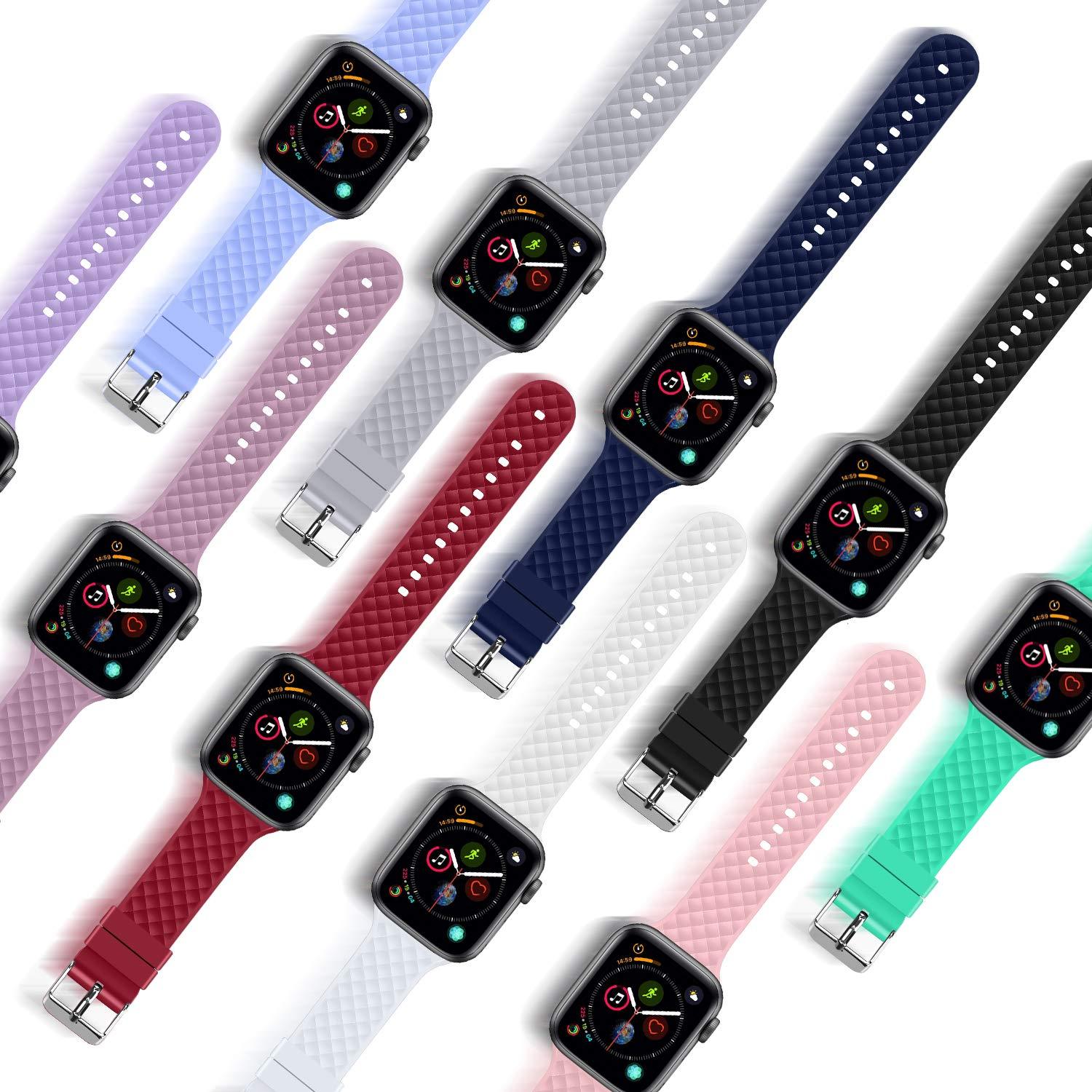 3D Pattern Silicone Strap for Apple Watch