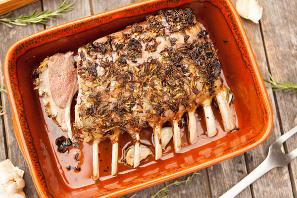 HERBED RACK OF LAMB