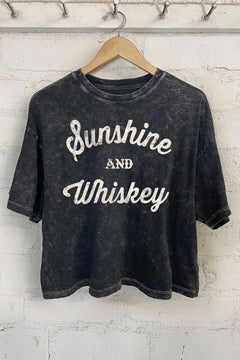 Sunshine & Whiskey Tee