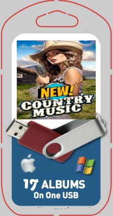New Country & Western Music USB
