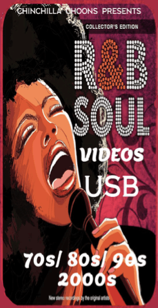 R&B & Soul Music Videos USB