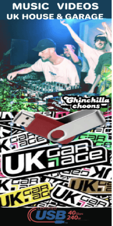 UK Garage & House Music Videos USB