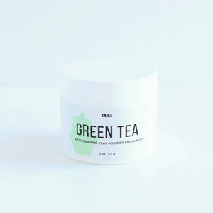 KAIKE Green Tea Clay Mask and Scrub