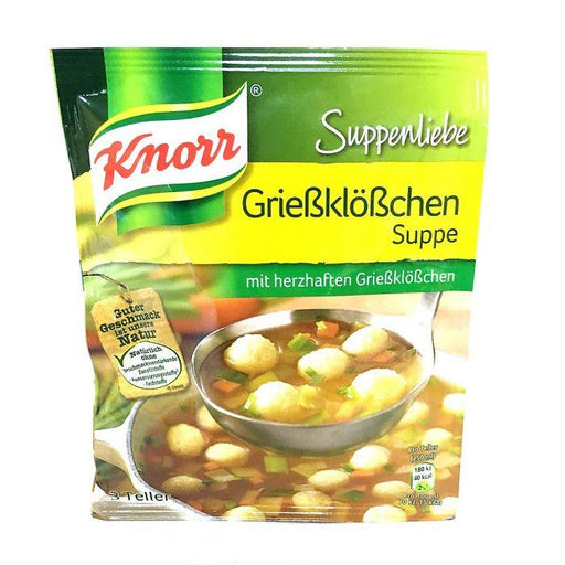 Semolina Soup Griebklobüchen Suppe  36g (Knorr) (4433733517346)