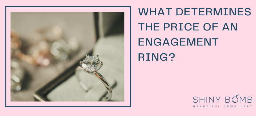 What determines the price of an engagement ring?