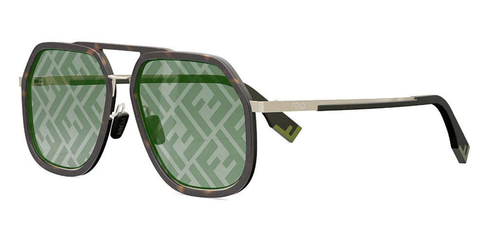 Fendi FE40013U Monogram Mirror Sunglasses – Designer Daydream