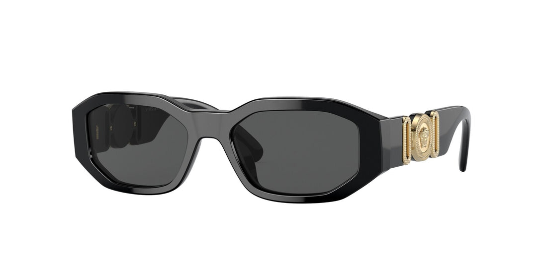 Versace VE4361 Biggie Sunglasses Black Gold – Designer
