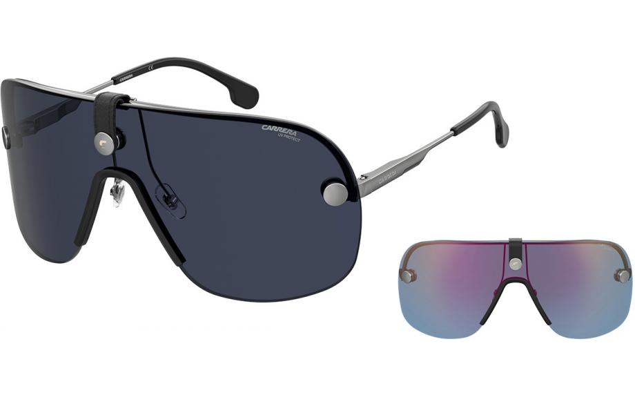 Carrera CA Epica II Shield Sunglasses in Silver 2 Lens – Designer Daydream