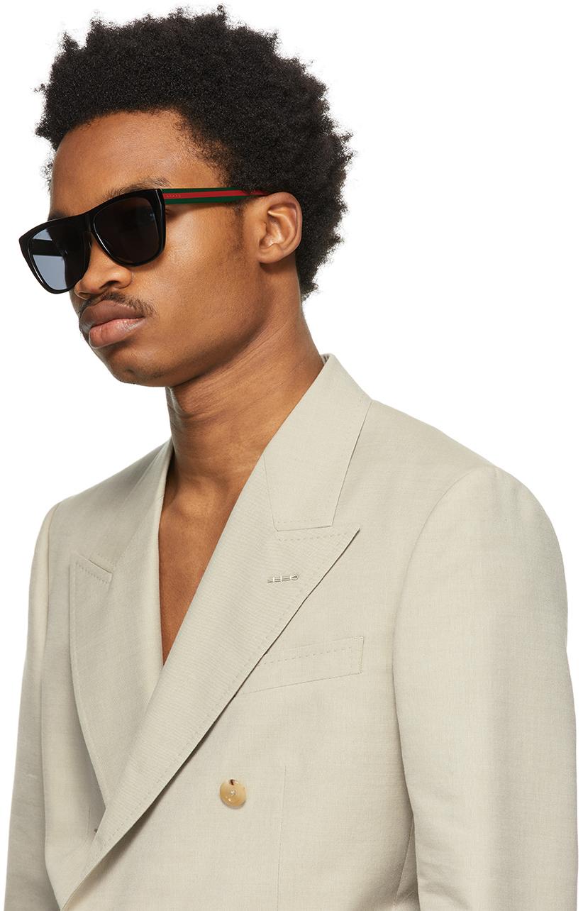 Gucci GG0926S Flat Top Sunglasses in Black – Designer Daydream