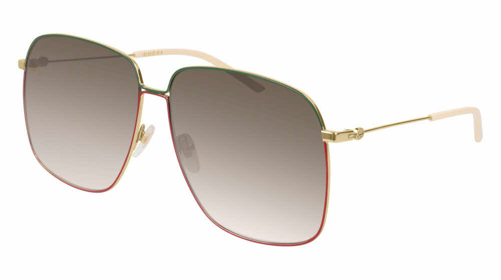 gucci square bee sunglasses